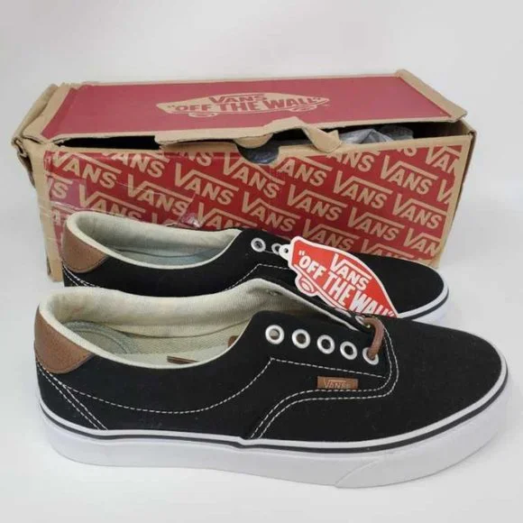 Vans Shoes New Mens 65 Vans Era 59 Cl Black Acid Denim Shoes